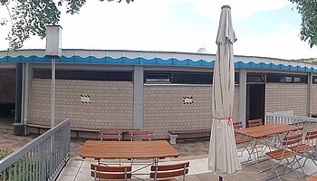 Das Ebracher Naturbad vor dem Umbau.